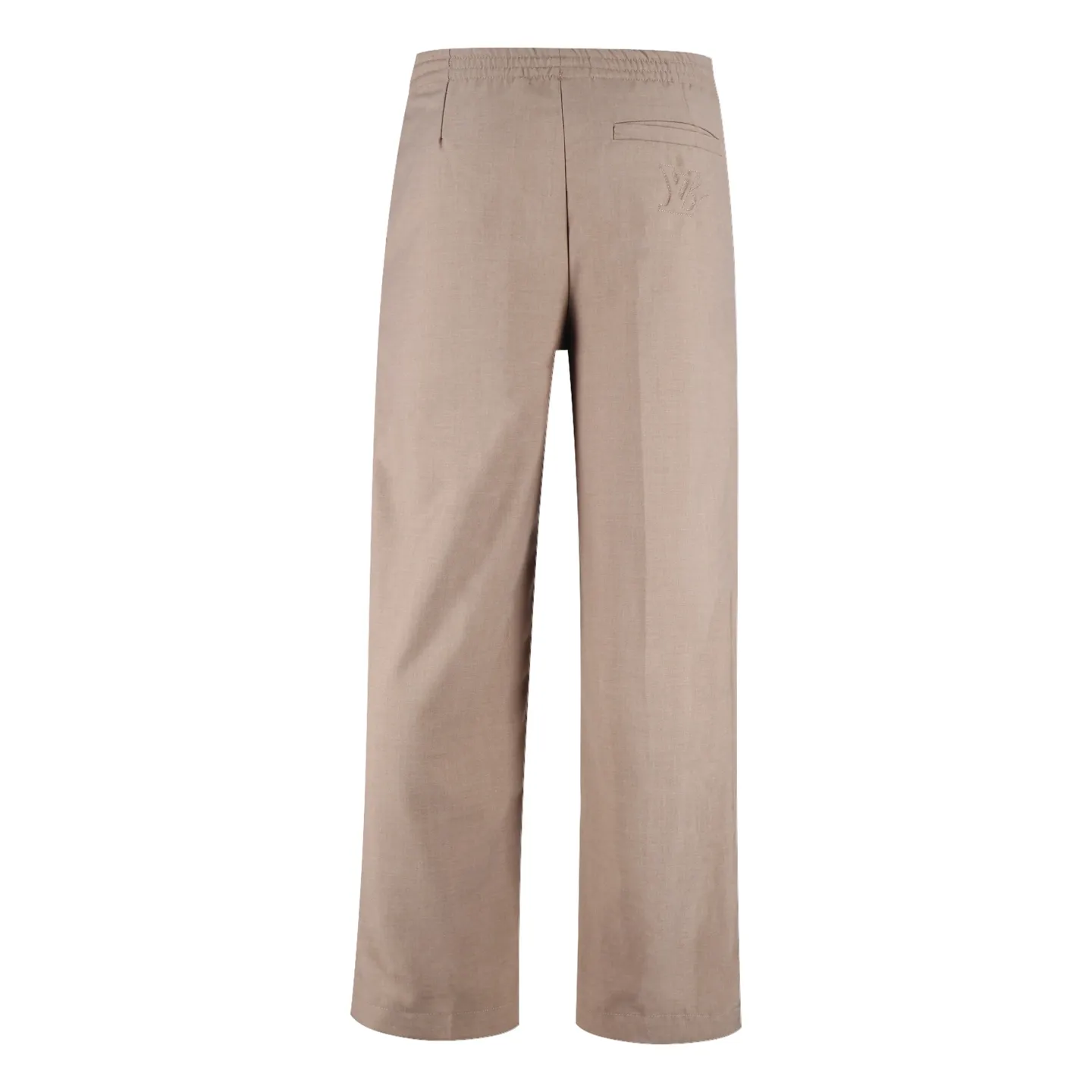 🅿️620 1v wool straight trousers. The original version was purchased for 9,300 and developed. It took several months to finally ship. It was delayed due to fabric problems. The cost of the original 100 worsted wool is very expensive. Straight version. Back pocket patch embroidery. Behringer embroidery machine operation. Size:44-46-48-50